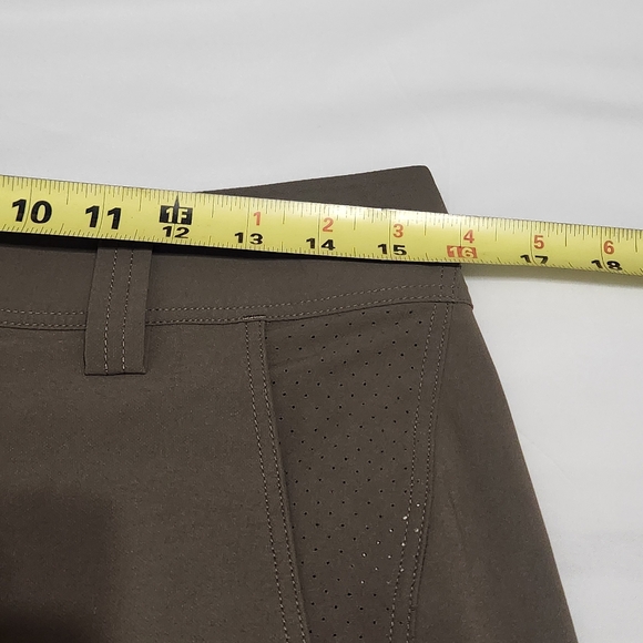 Stio OPR Shorts Knotty Pine Mountain Biking Olive Green Gorpcore 31 X 11.5 - Picture 11 of 15